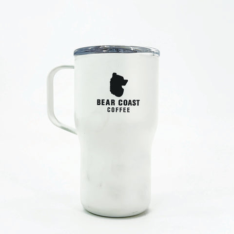 surf and coffee stainless steel cup