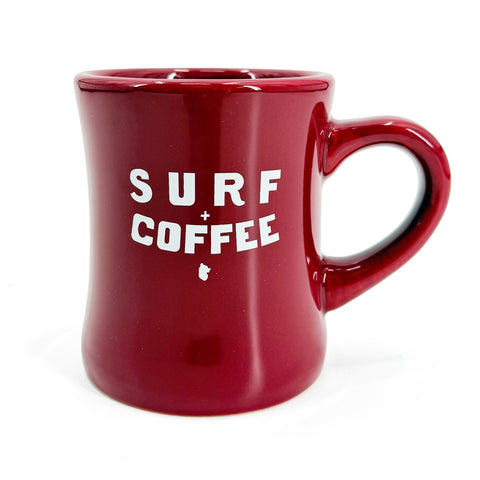 Surf and Coffee Diner Mug